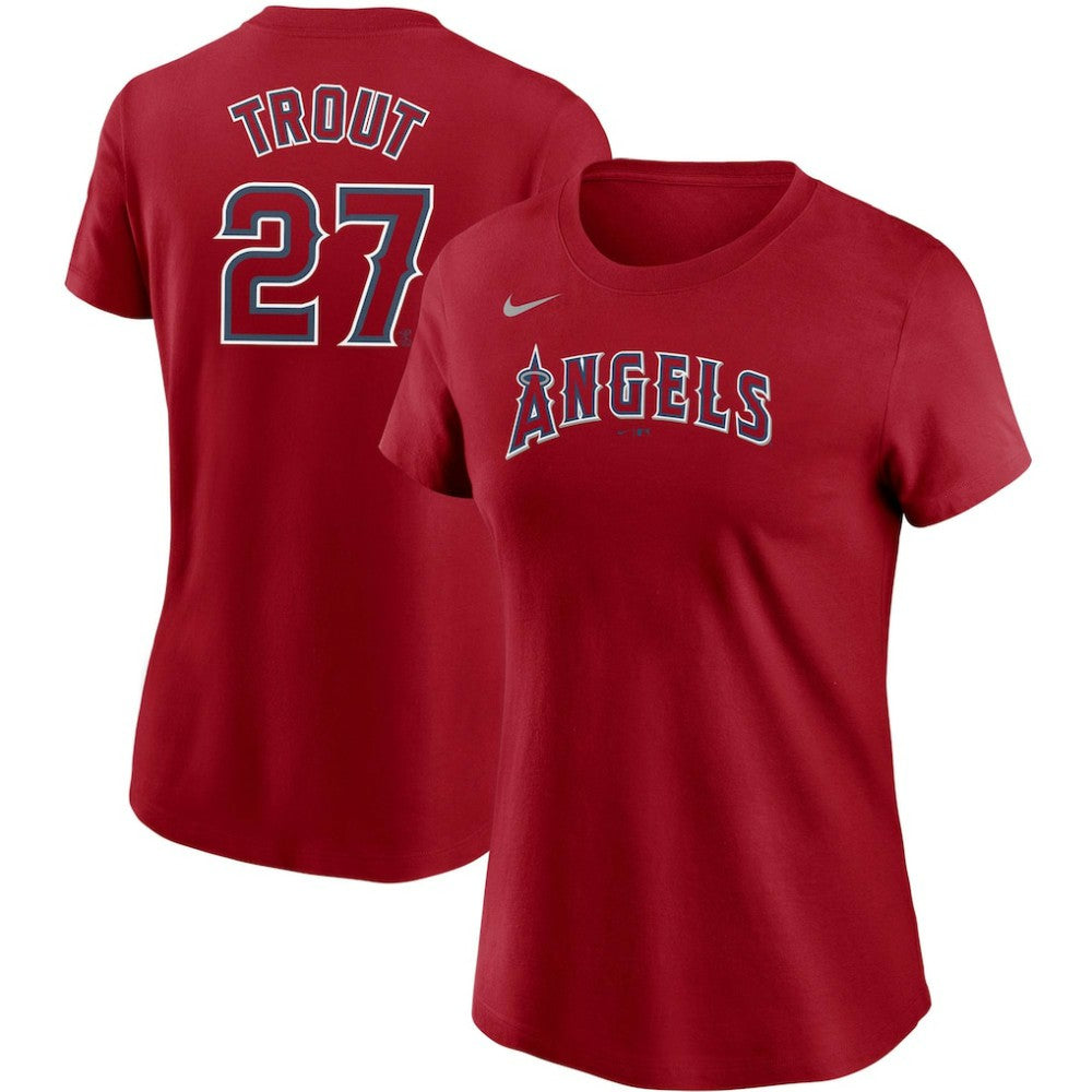 Mike Trout Los Angeles Angels Nike Women's Name & Number T-Shirt - MLB