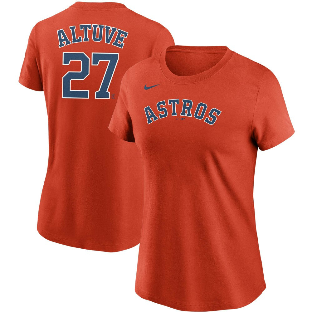 Jose Altuve Houston Astros Nike Women's Name & Number T-Shirt - MLB