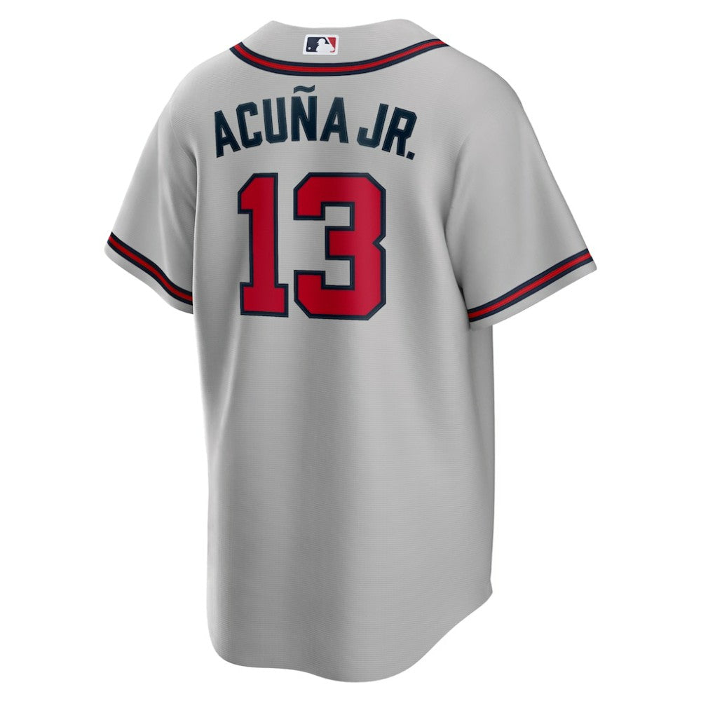 Ronald Acuna Jr. Atlanta Braves Nike Road Replica Player Name Jersey - MLB