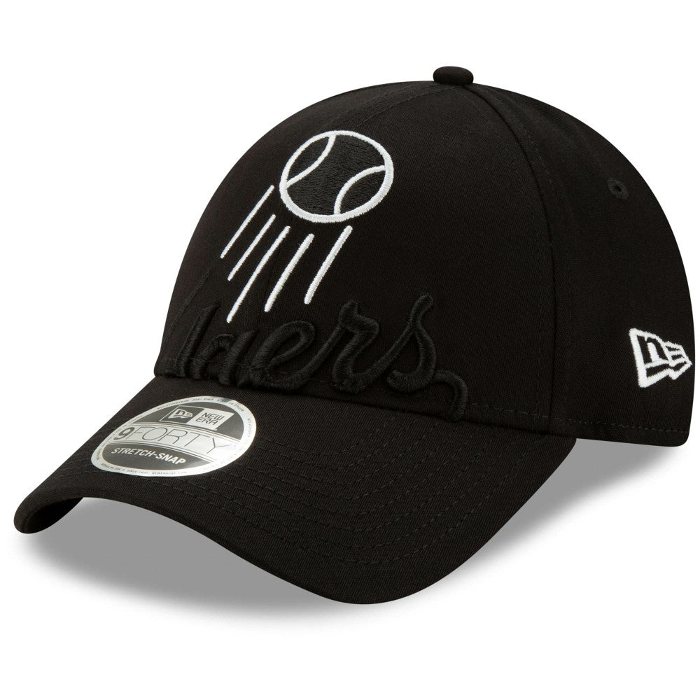 Los Angeles Dodgers New Era Monochrome Logo Elements Stretch Snapback 9FORTY Adjustable Hat - MLB