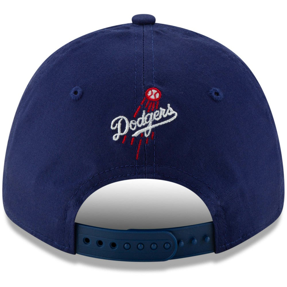 Los Angeles Dodgers New Era Logo Elements Stretch Snapback 9FORTY Adjustable Hat - MLB