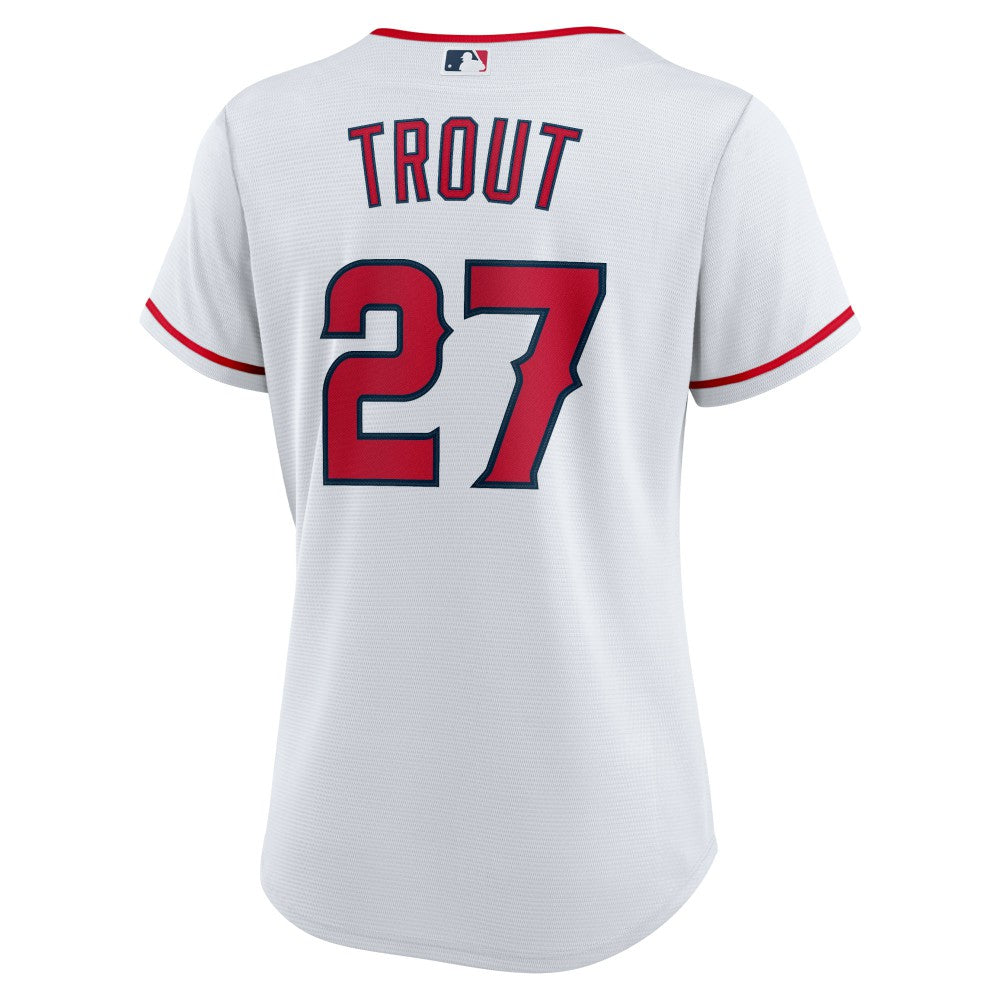 Mike Trout Los Angeles Angels Nike Women's Home Replica Player Jersey - MLB