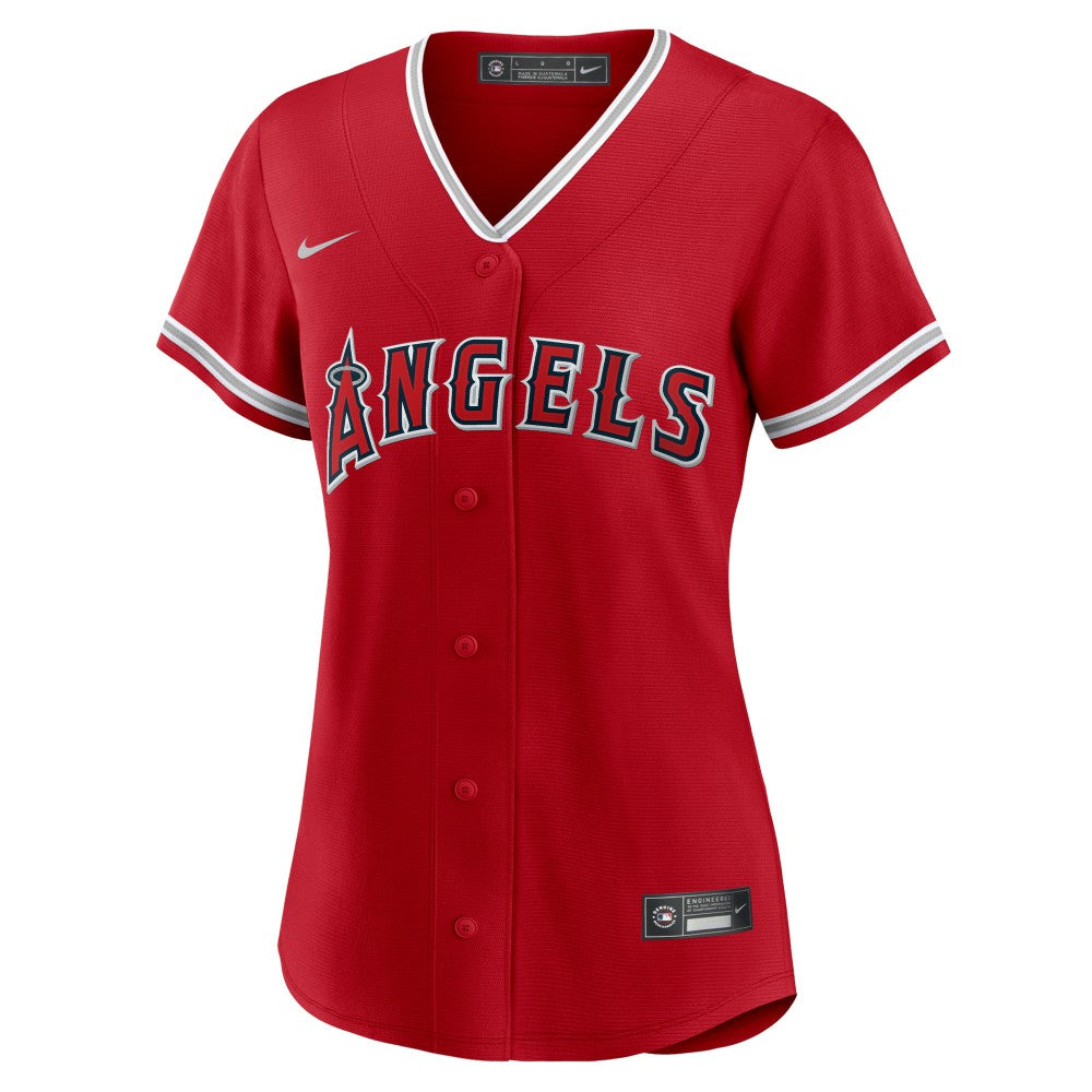 Mike Trout Los Angeles Angels Nike Women's Alternate Replica Player Jersey - MLB