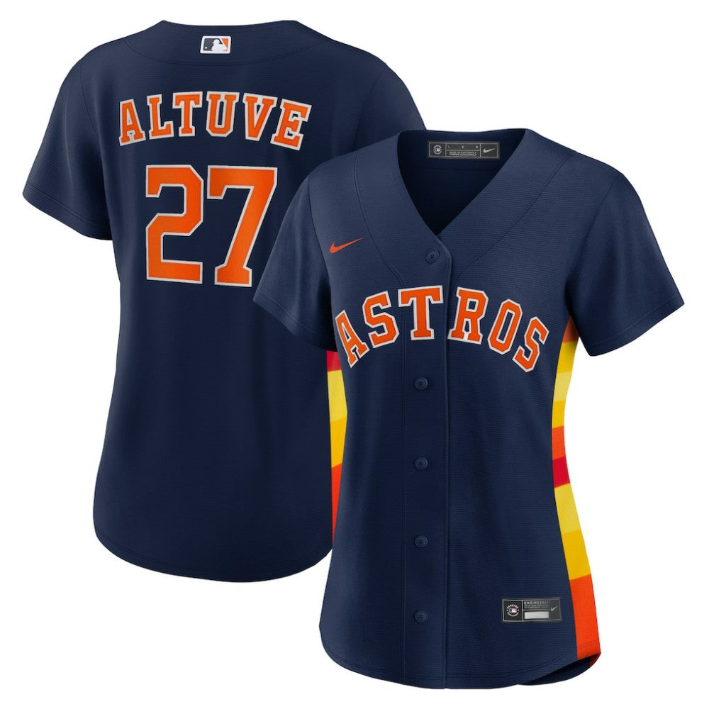 Jose Altuve Houston Astros Nike Women's Alternate Replica Player Jersey - MLB
