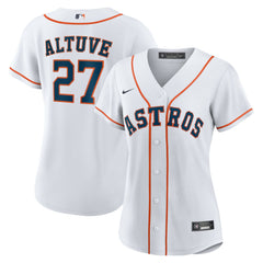 Jose Altuve Houston Astros Nike Women's Home Replica Player Jersey - MLB