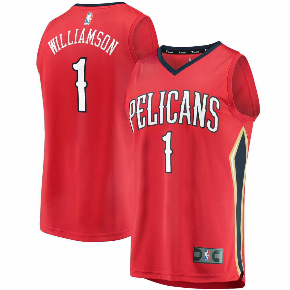 Zion Williamson New Orleans Pelicans Replica Fast Break Jersey Red Statement Edition - NBA