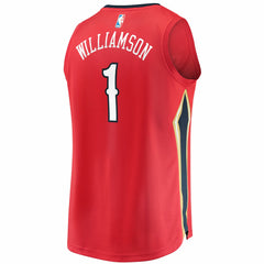 Zion Williamson New Orleans Pelicans Replica Fast Break Jersey Red Statement Edition - NBA