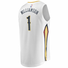 Zion Williamson New Orleans Pelicans Replica Fast Break Jersey White Association Edition - NBA
