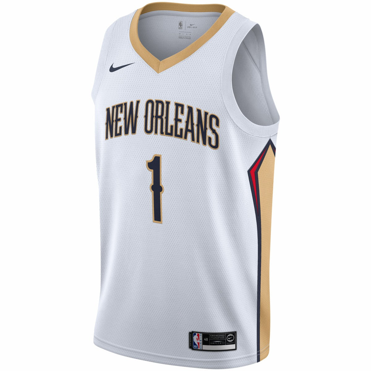 Zion Williamson New Orleans Pelicans 2019/2020 Swingman Jersey Association Edition White - NBA