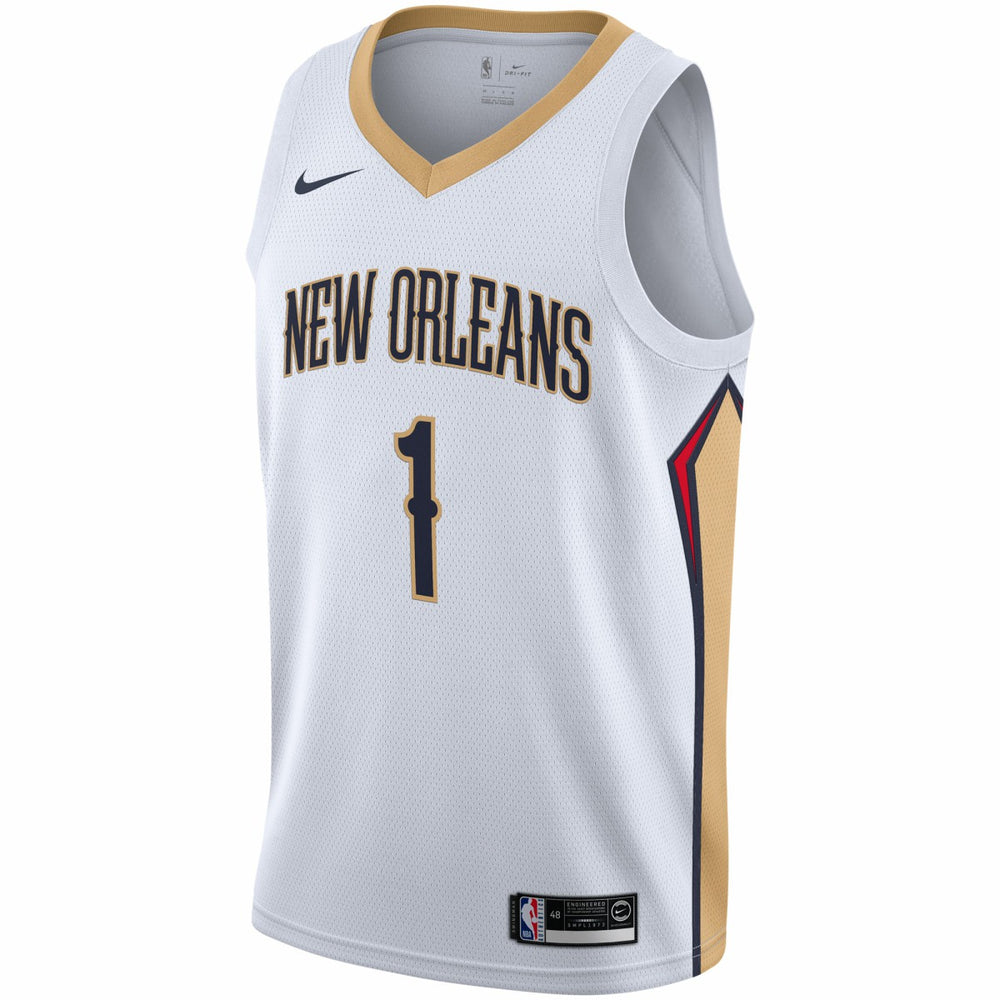 Zion Williamson New Orleans Pelicans 2019/2020 Swingman Jersey Association Edition White - NBA