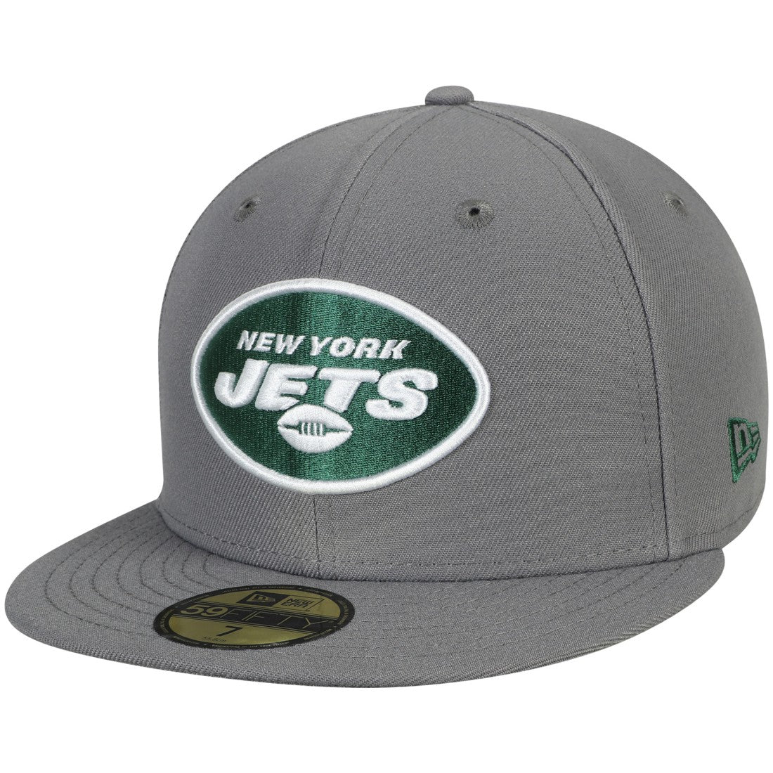 New York Jets New Era Storm 59FIFTY Fitted Hat Graphite | NFL