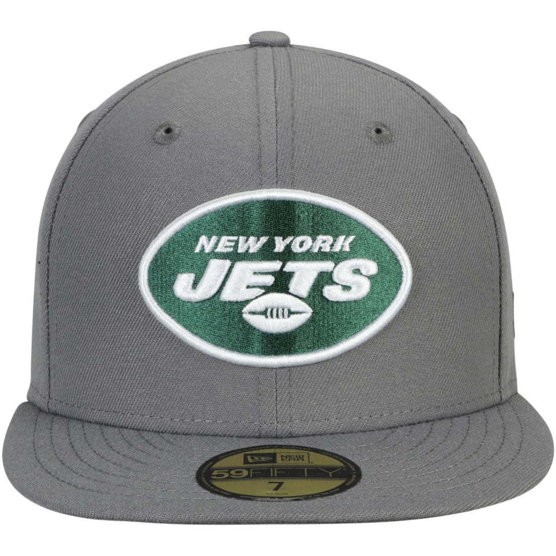 New York Jets New Era Storm 59FIFTY Fitted Hat Graphite | NFL