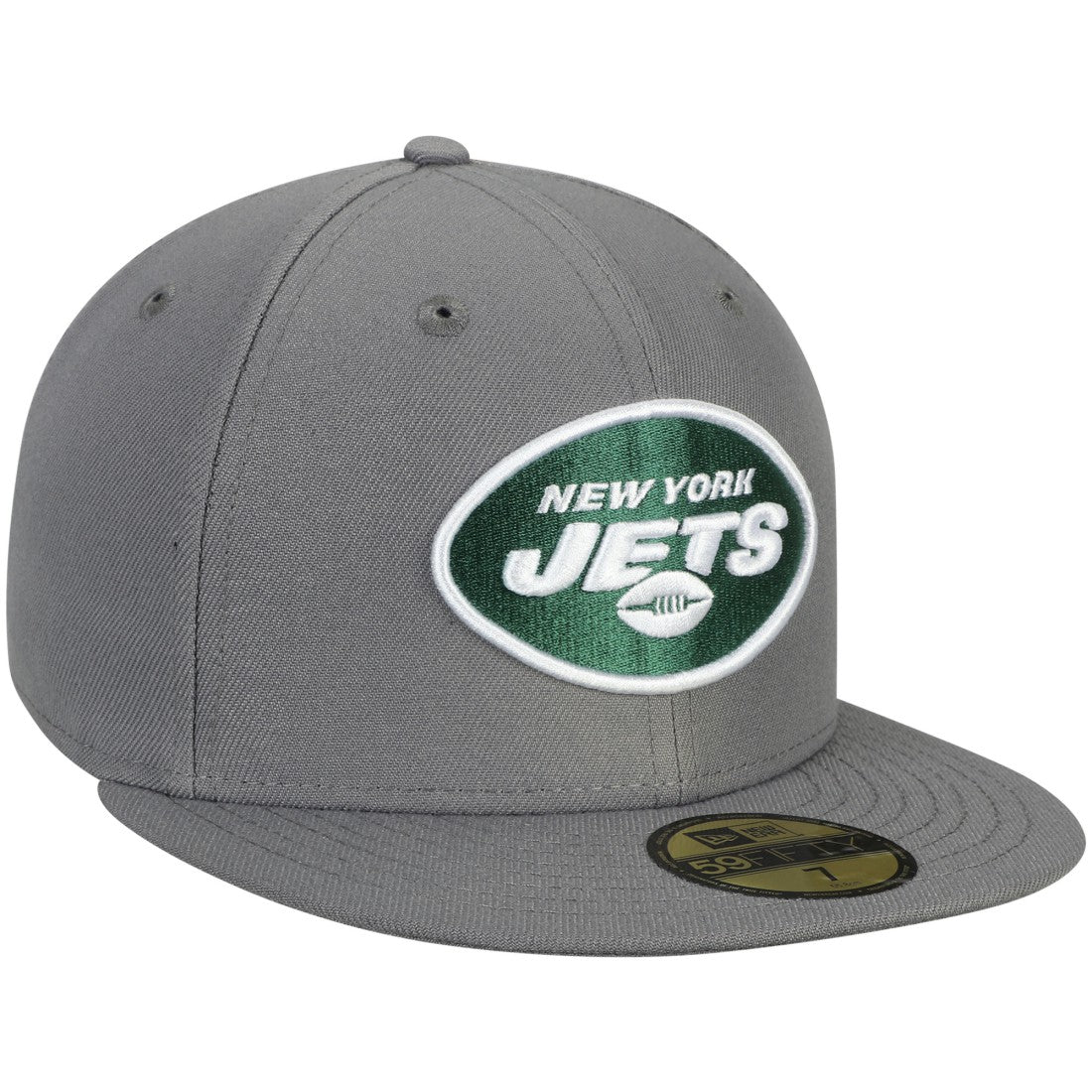 New York Jets New Era Storm 59FIFTY Fitted Hat Graphite | NFL