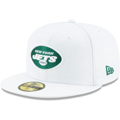 New York Jets New Era Omaha 59FIFTY Fitted Hat White | NFL