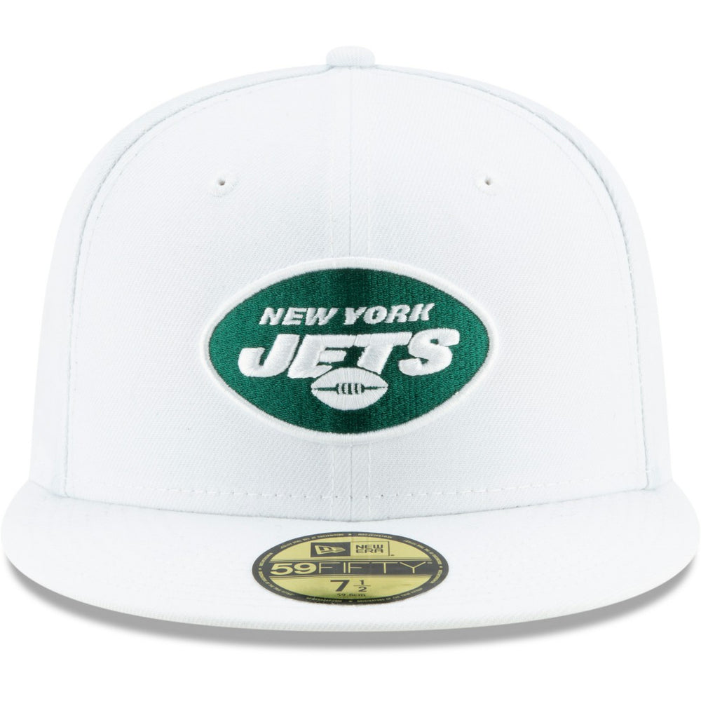 New York Jets New Era Omaha 59FIFTY Fitted Hat White | NFL