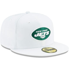 New York Jets New Era Omaha 59FIFTY Fitted Hat White | NFL