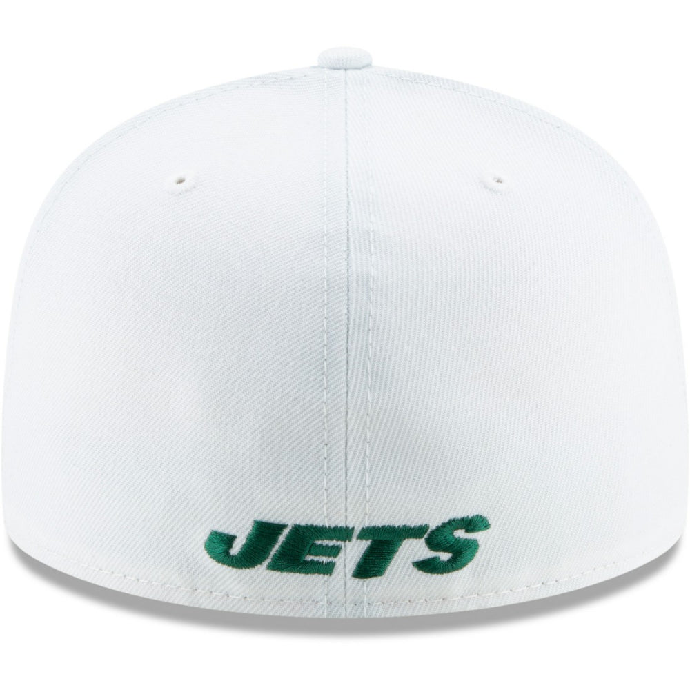 New York Jets New Era Omaha 59FIFTY Fitted Hat White | NFL