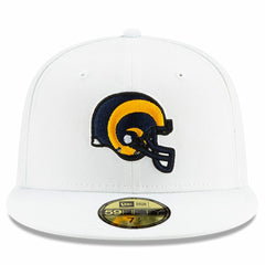 Los Angeles Rams New Era Historic Omaha 59FIFTY Fitted Hat White | NFL