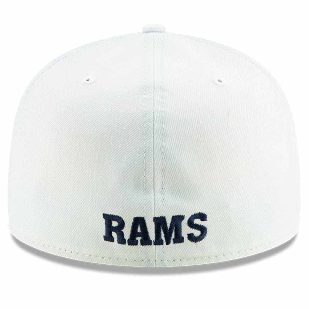 Los Angeles Rams New Era Historic Omaha 59FIFTY Fitted Hat White | NFL