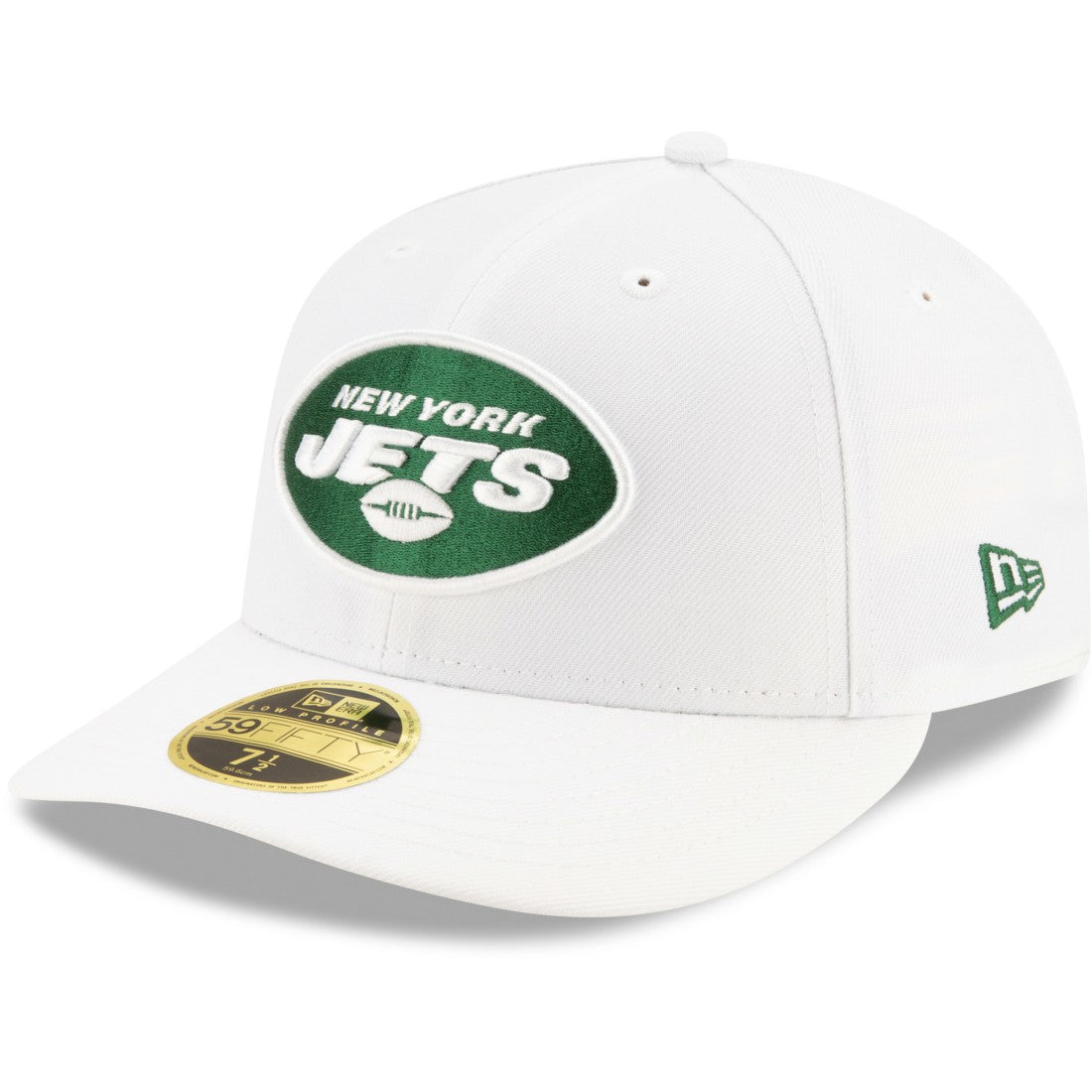 New York Jets New Era Omaha Low Profile 59FIFTY Fitted Hat White | NFL