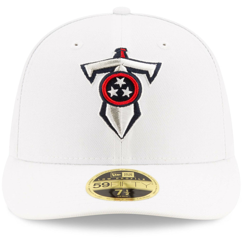 Tennessee Titans New Era Omaha Low Profile 59FIFTY Fitted Hat White | NFL