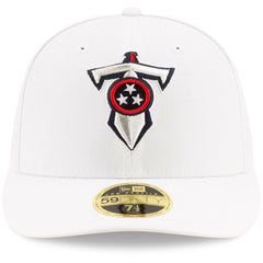 Tennessee Titans New Era Omaha Low Profile 59FIFTY Fitted Hat White | NFL