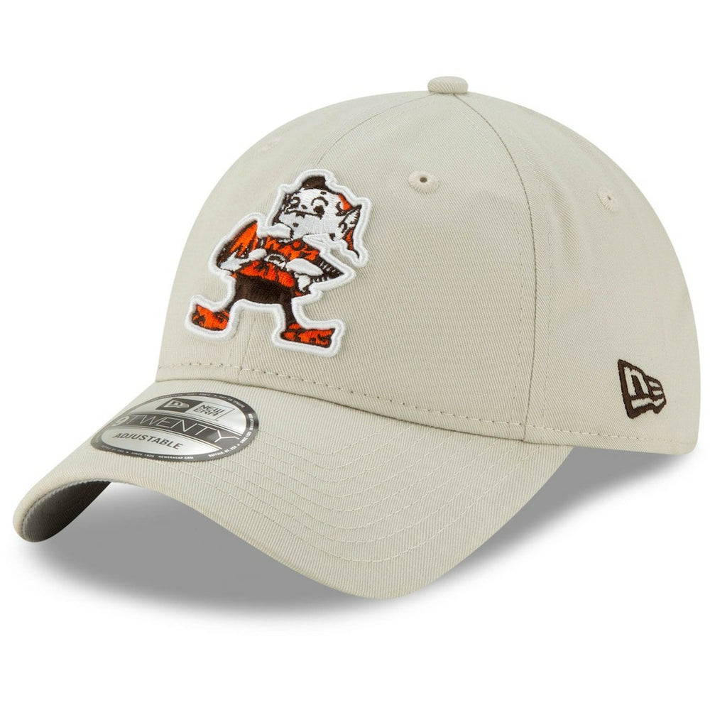 Cleveland Browns New Era Historic Playmaker 9TWENTY Adjustable Hat Khaki | NFL