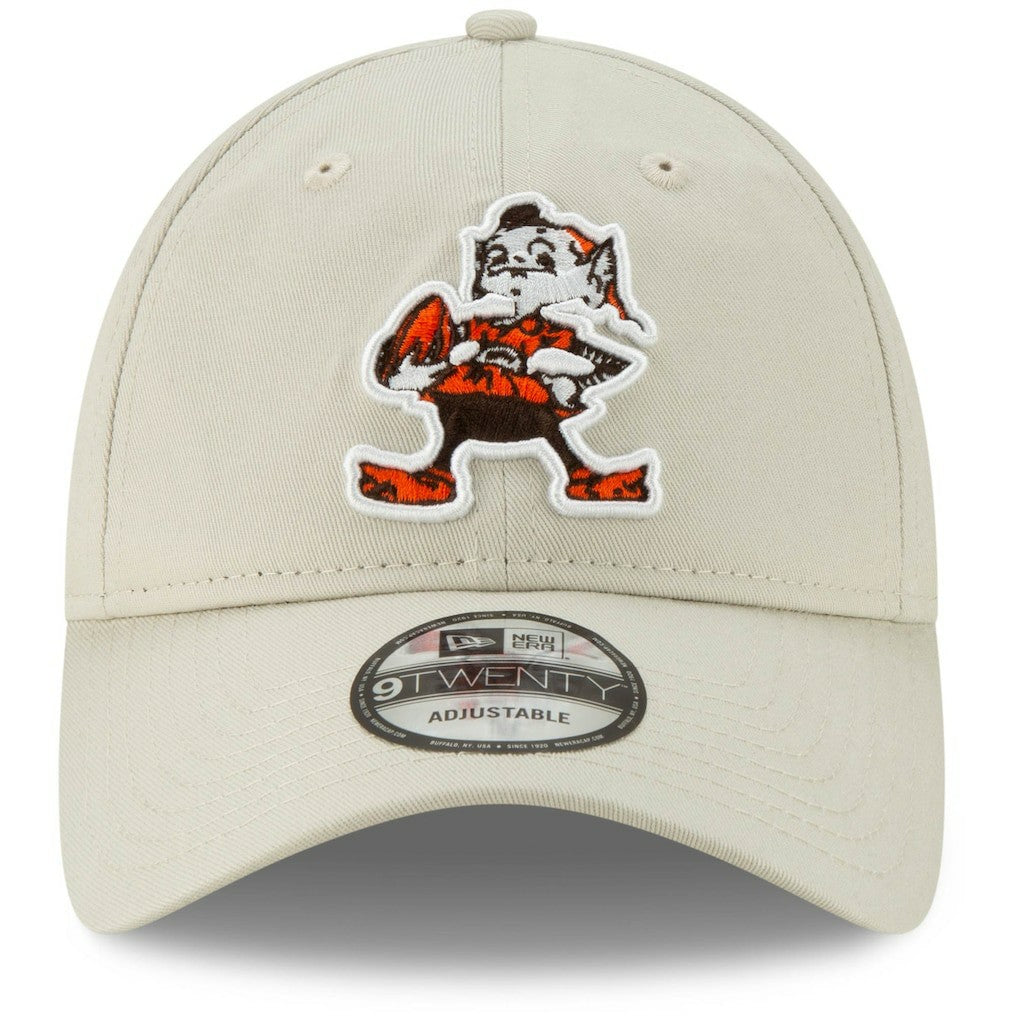 Cleveland Browns New Era Historic Playmaker 9TWENTY Adjustable Hat Khaki | NFL