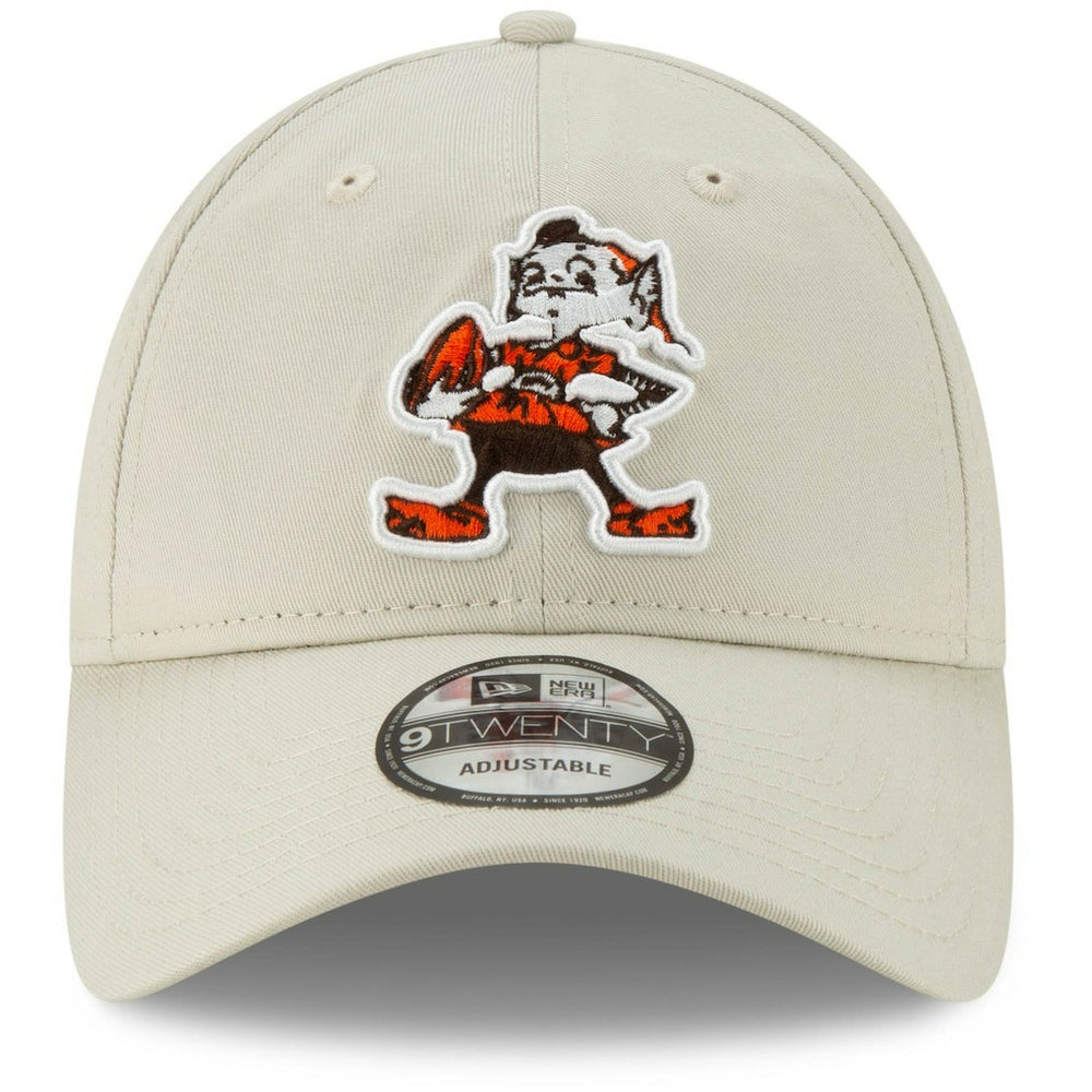 Cleveland Browns New Era Historic Playmaker 9TWENTY Adjustable Hat Khaki | NFL