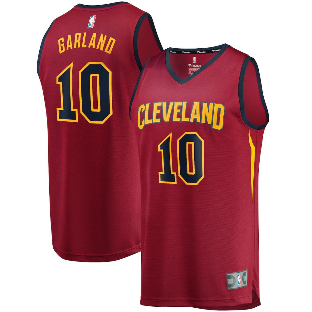 Darius Garland Cleveland Cavaliers Youth Replica Fast Break Jersey Wine Icon Edition - NBA