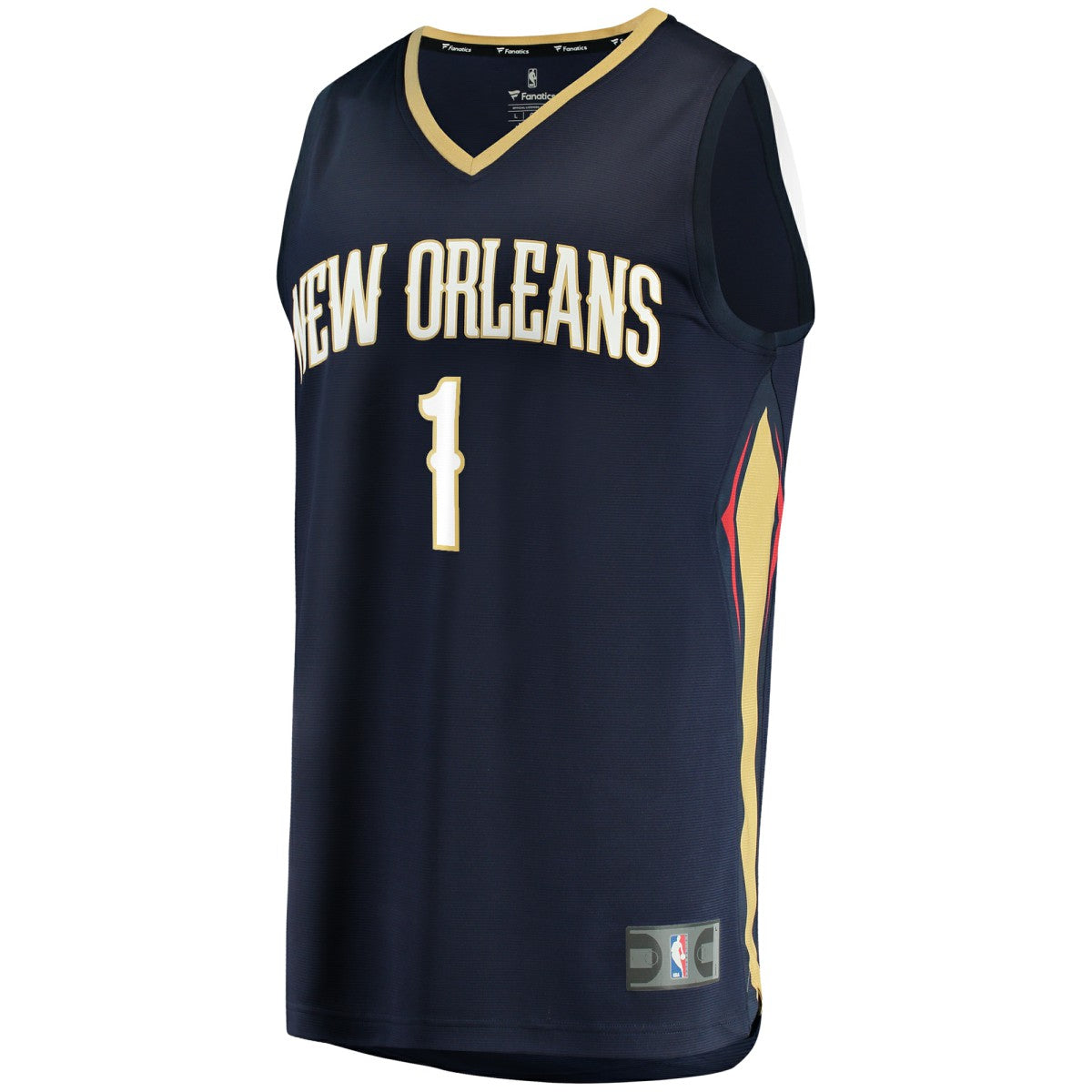 Zion Williamson New Orleans Pelicans Youth Replica Fast Break Jersey Navy Icon Edition - NBA