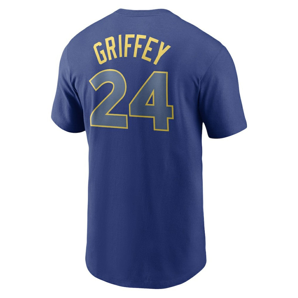 Ken Griffey Jr. Seattle Mariners Nike Cooperstown Collection Name & Number T-Shirt - MLB