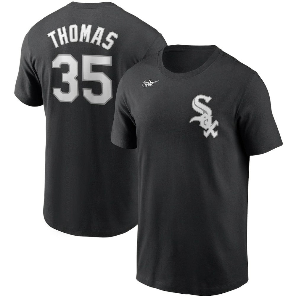 Frank Thomas Chicago White Sox Nike Cooperstown Collection Name & Number T-Shirt - MLB