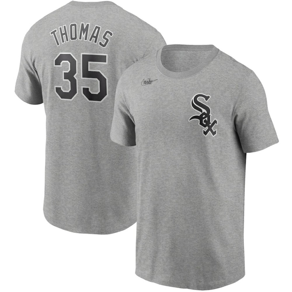 Frank Thomas Chicago White Sox Nike Cooperstown Collection Name & Number T-Shirt - MLB