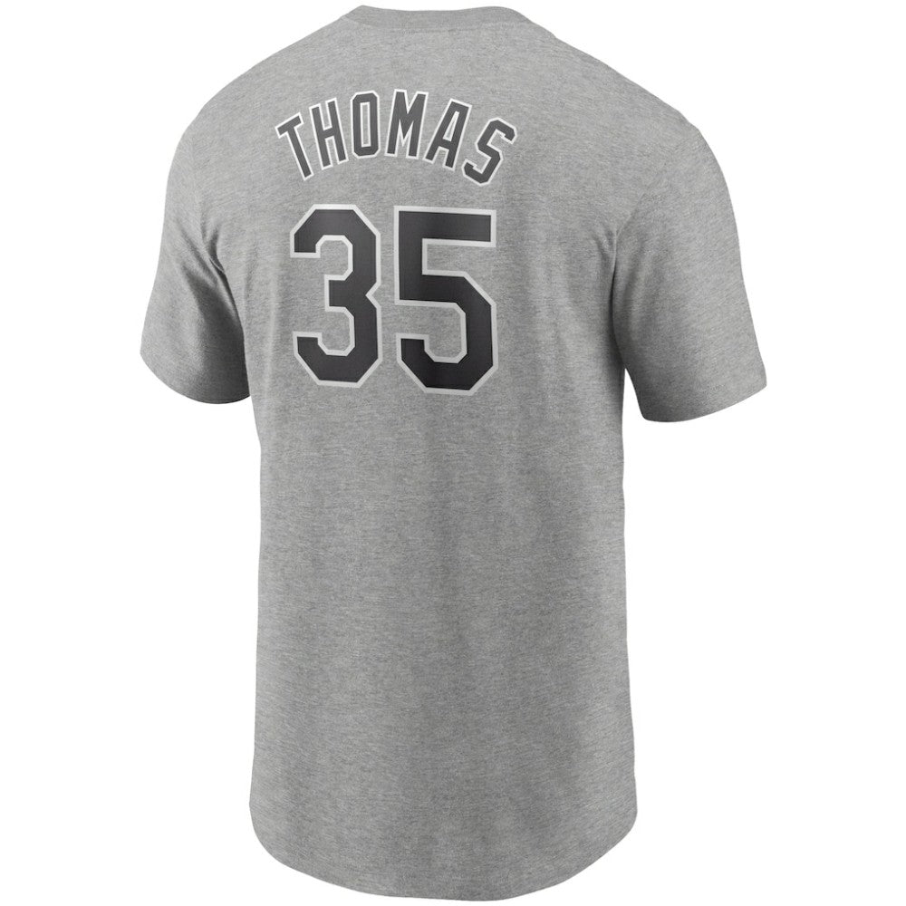 Frank Thomas Chicago White Sox Nike Cooperstown Collection Name & Number T-Shirt - MLB
