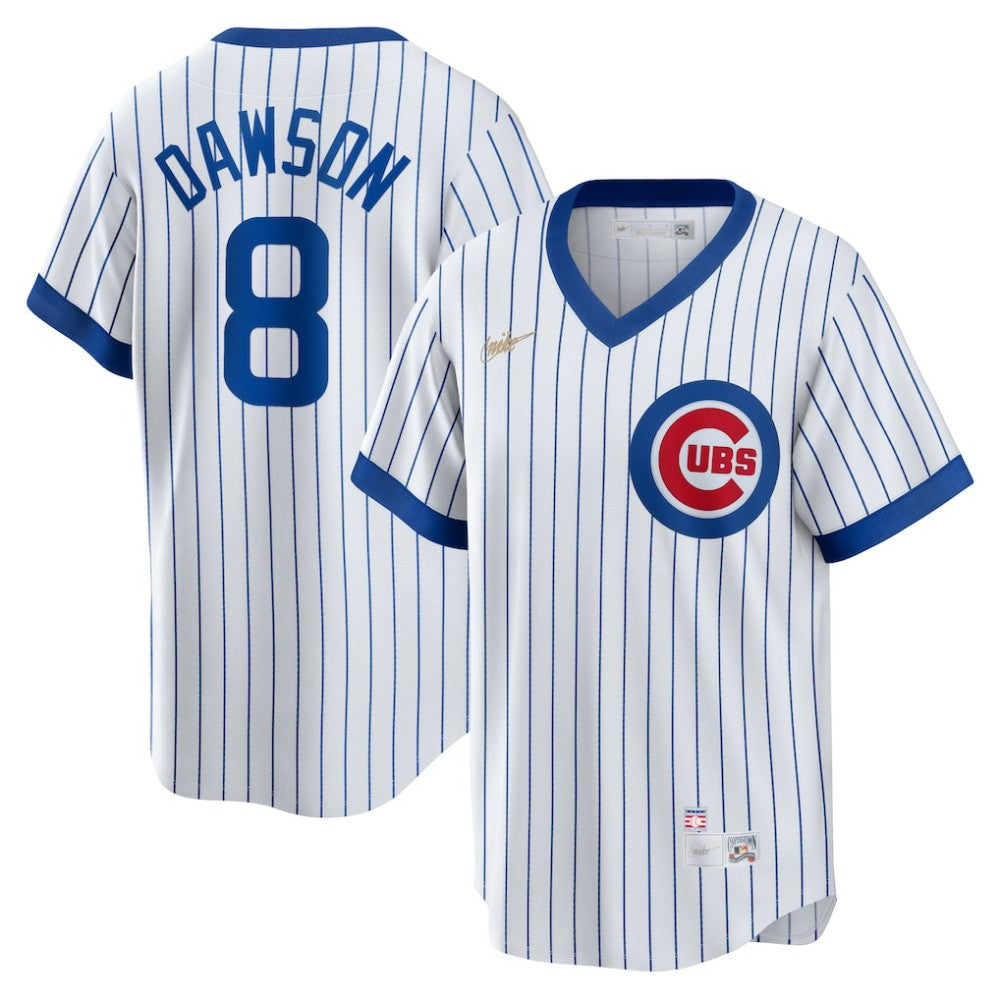 Andre Dawson Chicago Cubs Nike Home Cooperstown Collection Player Jersey - MLB