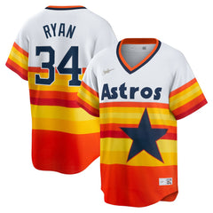 Nolan Ryan Houston Astros Nike Home Cooperstown Collection Player Jersey - MLB