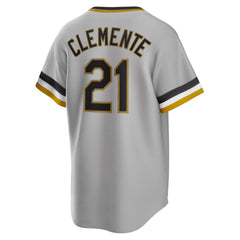 Roberto Clemente Pittsburgh Pirates Nike Road Cooperstown Collection Player Jersey - MLB