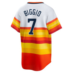 Craig Biggio Houston Astros Nike Home Cooperstown Collection Player Jersey - MLB