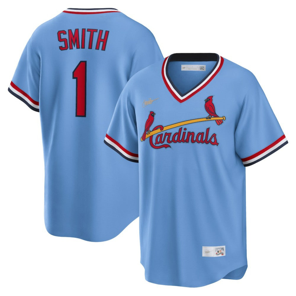 Ozzie Smith St. Louis Cardinals Nike Road Cooperstown Collection Player Jersey - MLB