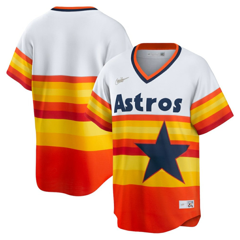 Houston Astros Nike Home Cooperstown Collection Team Jersey - MLB