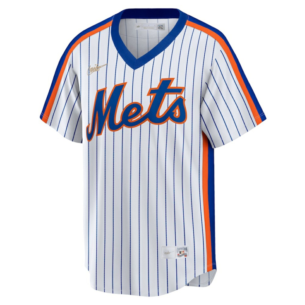 New York Mets Nike Home Cooperstown Collection Team Jersey - MLB