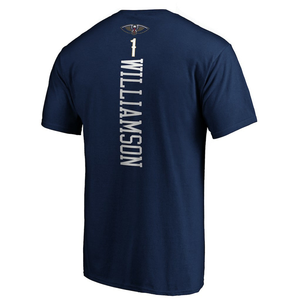Zion Williamson New Orleans Pelicans 2019 NBA Draft Playmaker Name & Number T-Shirt Navy - NBA