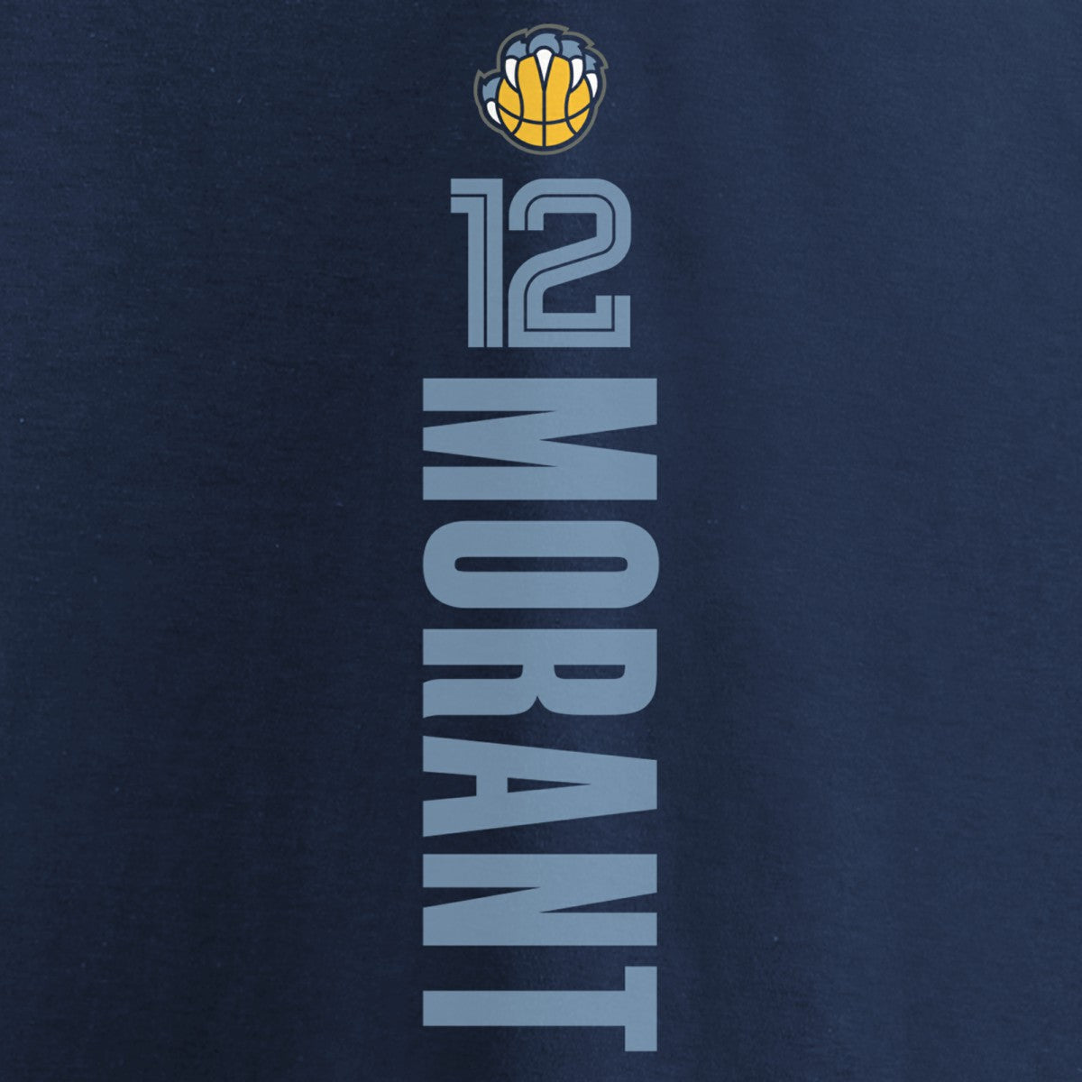 Ja Morant Memphis Grizzlies 2019 NBA Draft Playmaker Name & Number T-Shirt Navy - NBA
