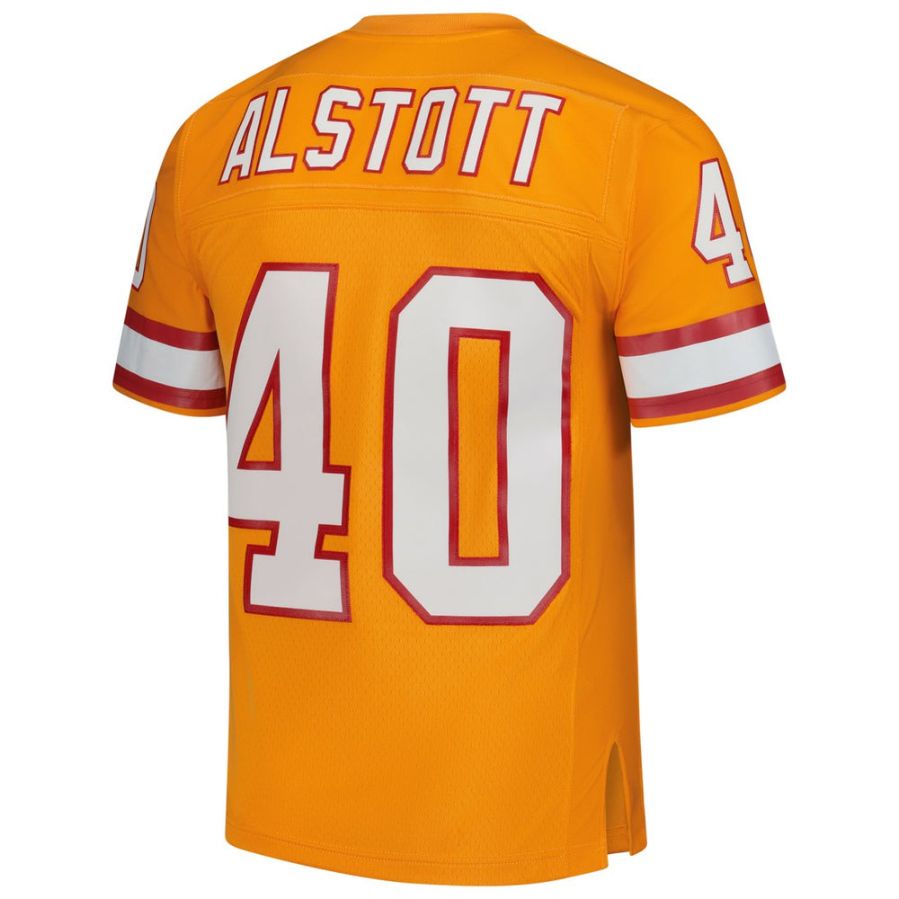Mike Alstott Tampa Bay Buccaneers Legacy Replica Jersey Orange | Mitchell & Ness