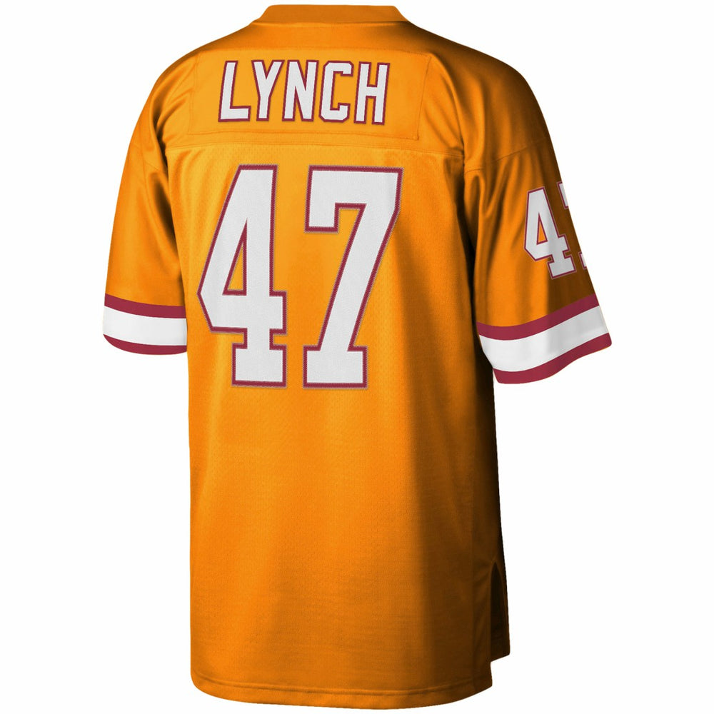 John Lynch Tampa Bay Buccaneers Legacy Replica Jersey Orange | Mitchell & Ness