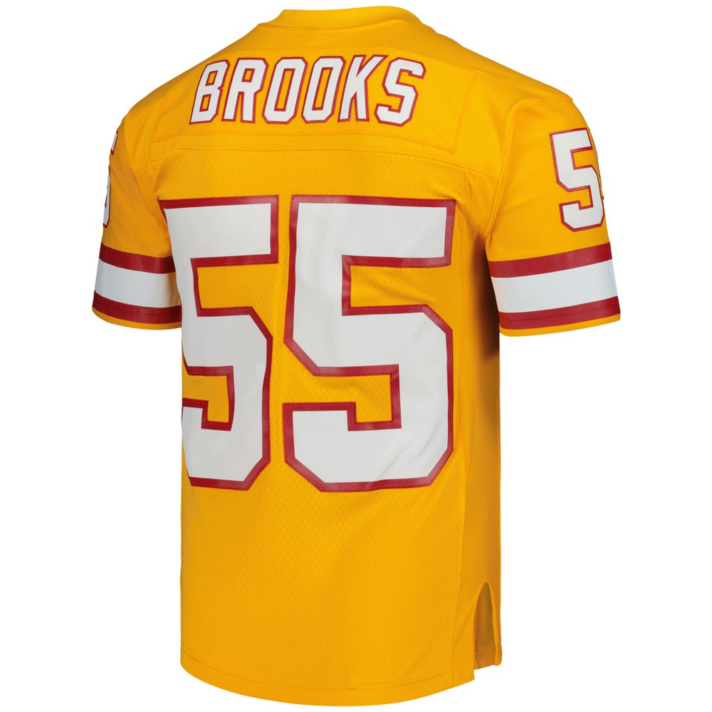 Derrick Brooks Tampa Bay Buccaneers Legacy Replica Jersey Orange | Mitchell & Ness
