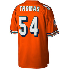Zach Thomas Miami Dolphins Legacy Replica Jersey Orange | Mitchell & Ness