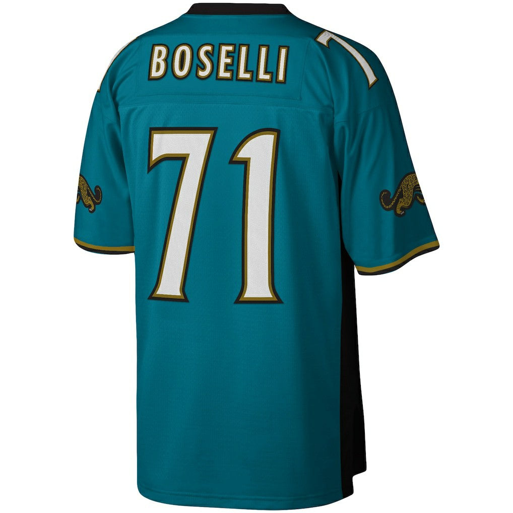 Tony Boselli Jacksonville Jaguars Legacy Replica Jersey Teal | Mitchell & Ness