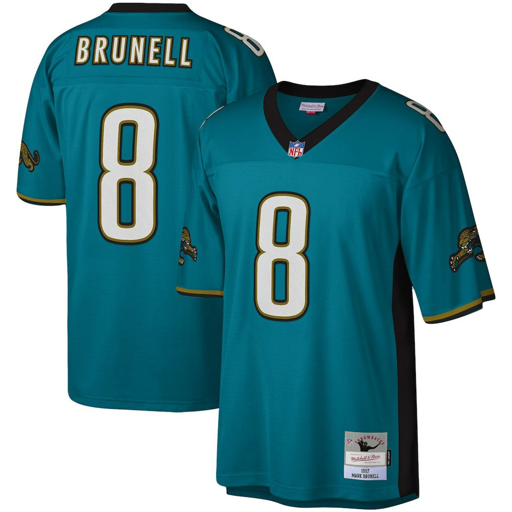 Mark Brunell Jacksonville Jaguars Legacy Replica Jersey Teal | Mitchell & Ness